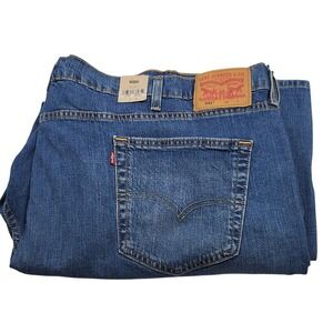 Levi's 541 Athletic Taper Jeans Mens 54x30 Blue Denim Streetwear Workwear NEW